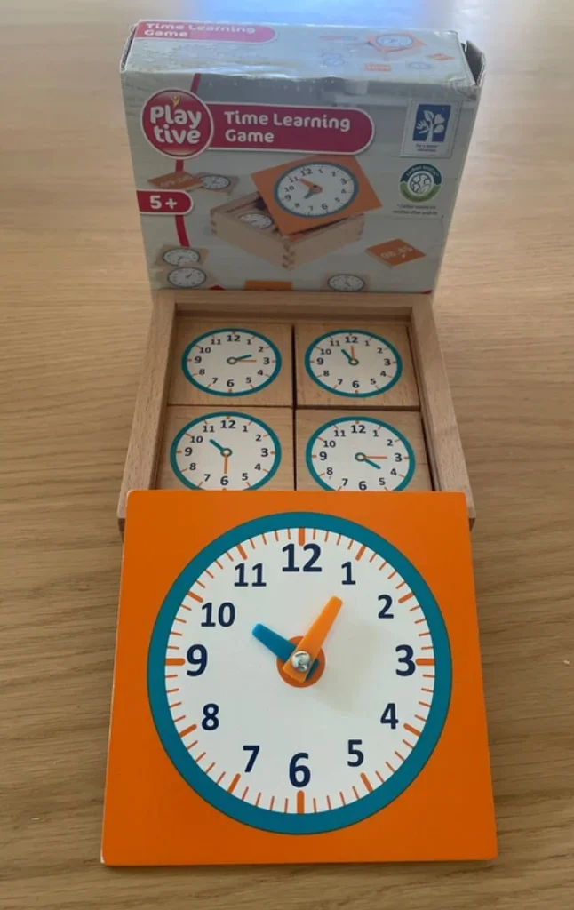 Jeux pour apprendre l’heure 5+